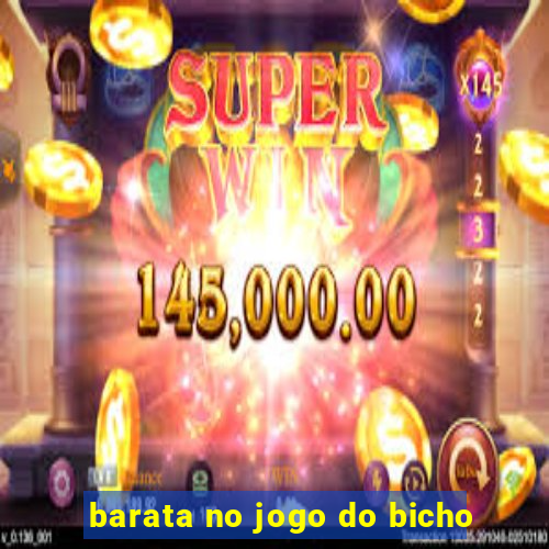 barata no jogo do bicho